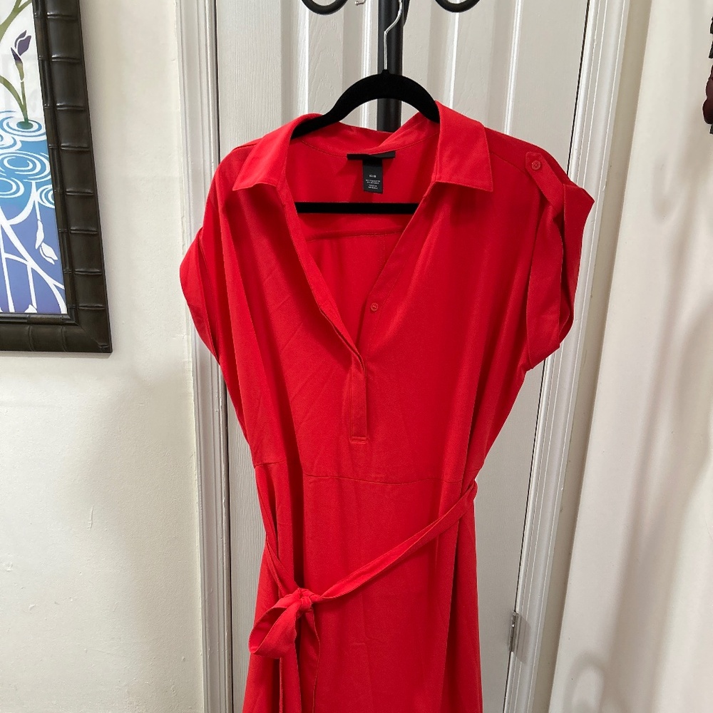 Orange/Red dress